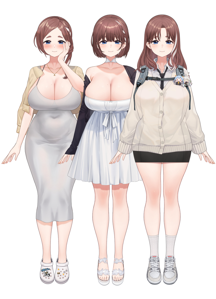 This is a pixiv picture whose title is VTuber 미시코..
