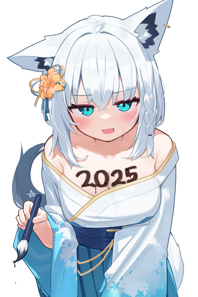 This is a pixiv picture whose title is 2025.