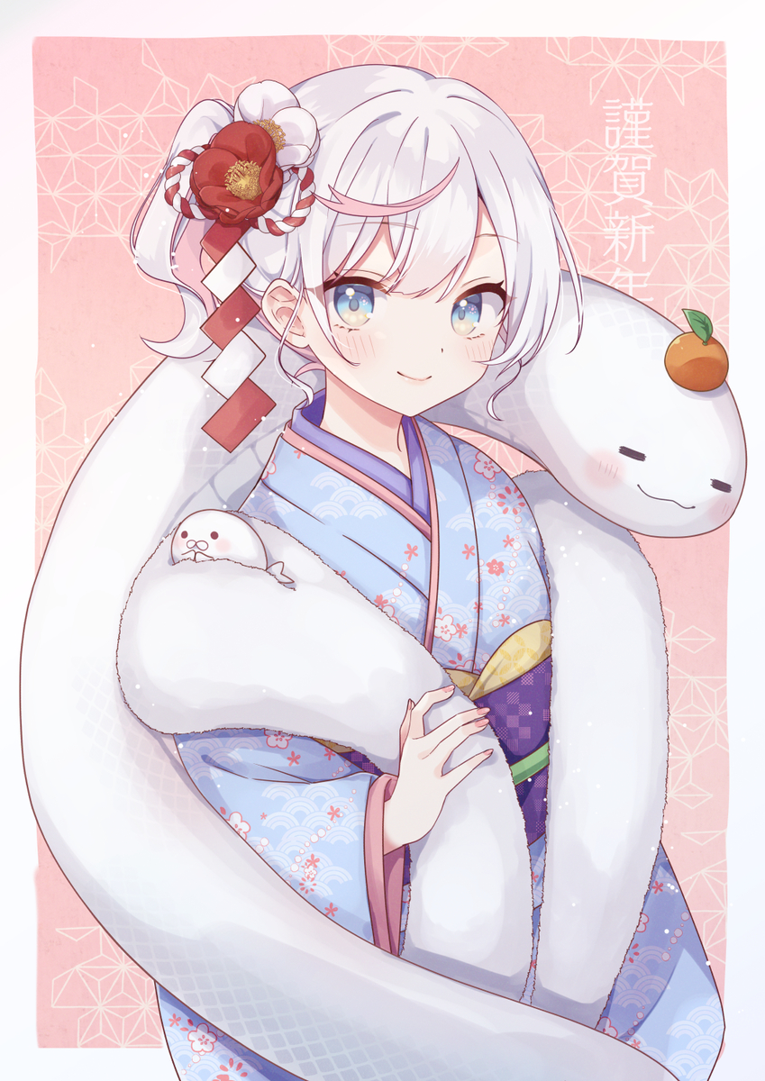 This is a pixiv picture whose title is Happy New Year✨🐍.
