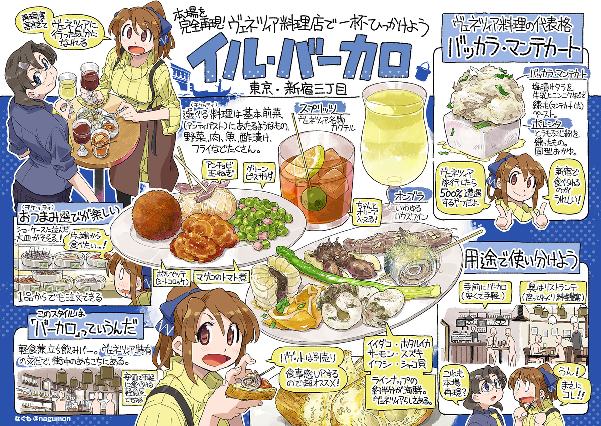 This is a pixiv picture whose title is 新宿地下にある完全にヴェネツィアしてる超本格お手軽立ち飲み居酒屋.