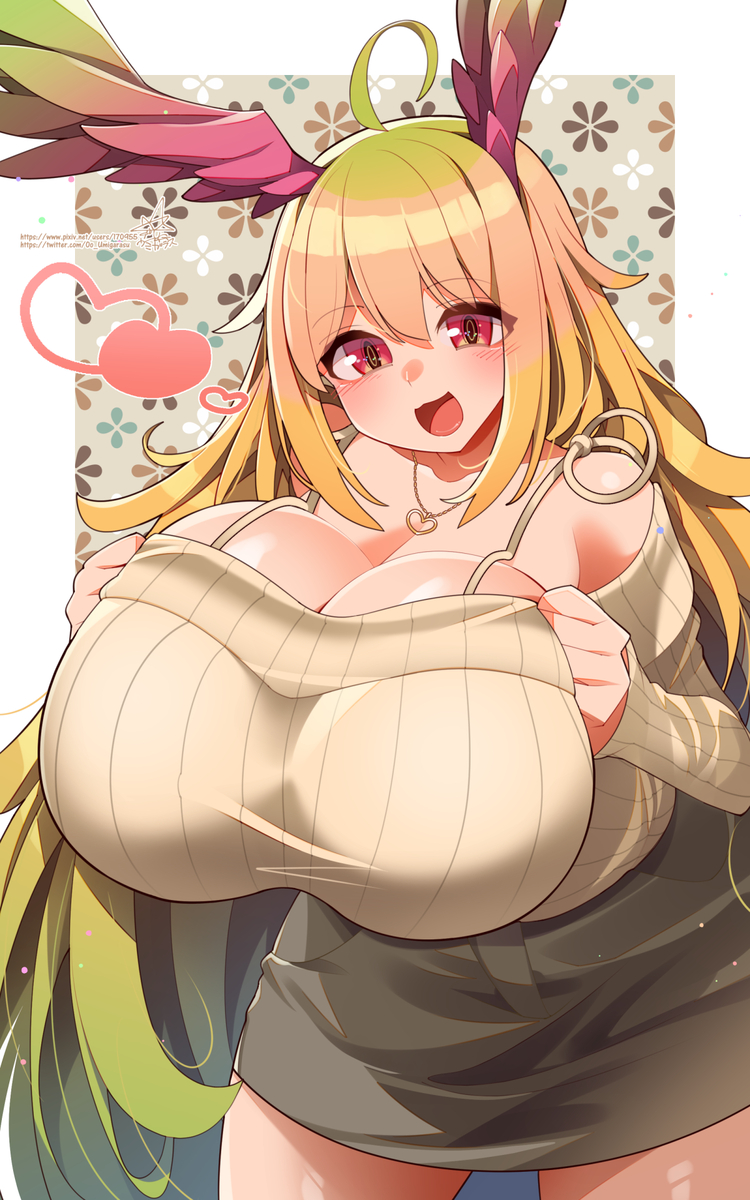 This is a pixiv picture whose title is むぎゅむぎゅ.