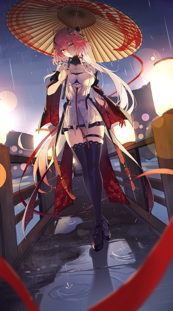 This is a pixiv picture whose title is 長離.