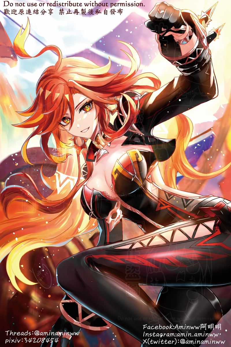 This is a pixiv picture whose title is 瑪薇卡.