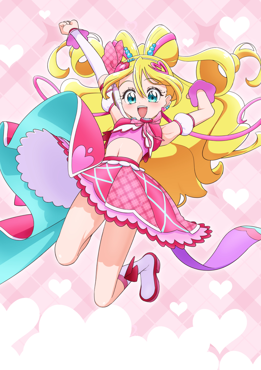 This is a pixiv picture whose title is キュアアイドル💕.