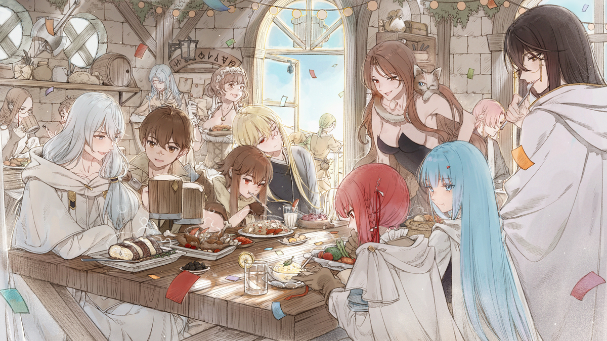 This is a pixiv picture whose title is 2025ハッピー無風祭~.