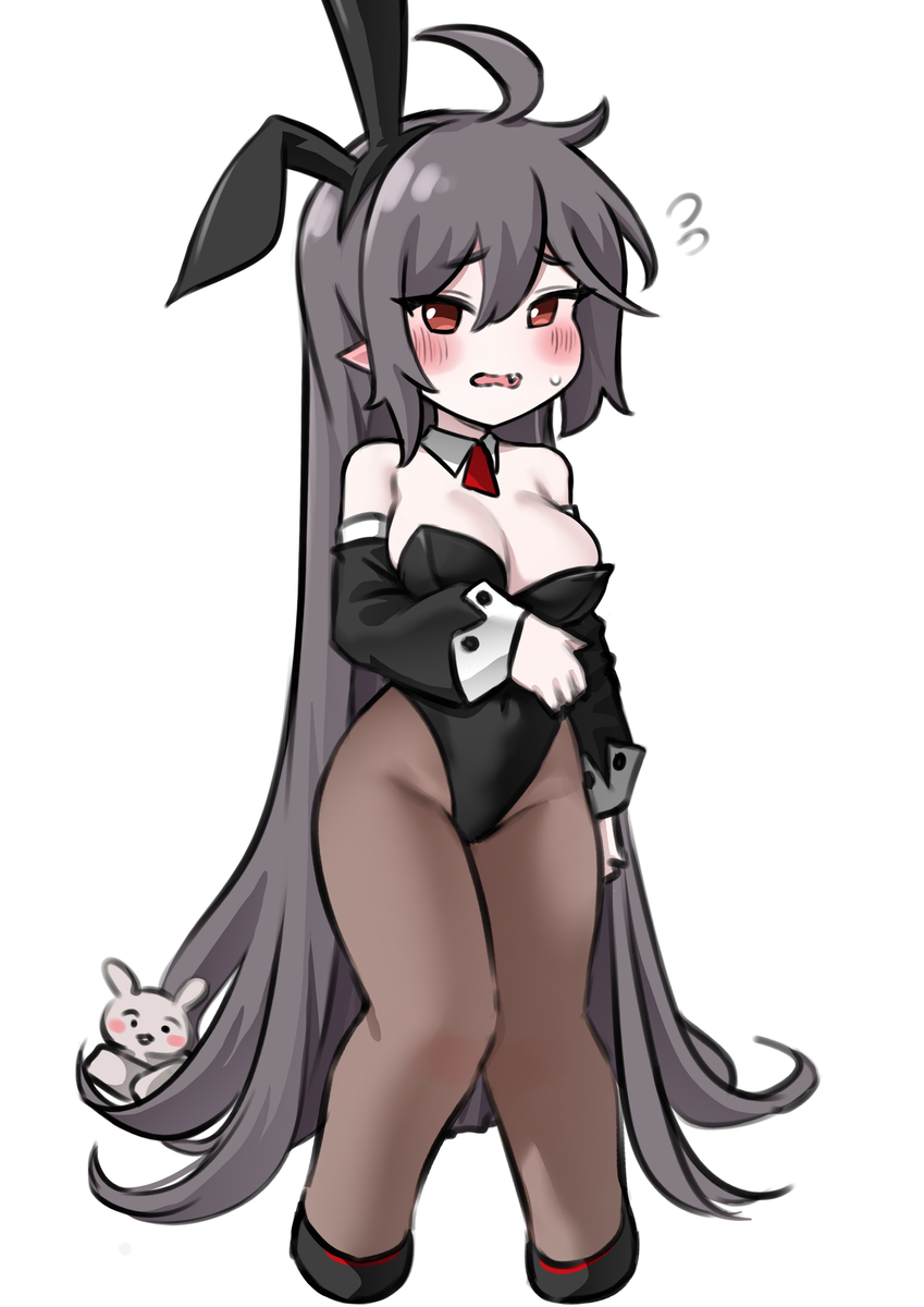 This is a pixiv picture whose title is Bunnygirl Risty.