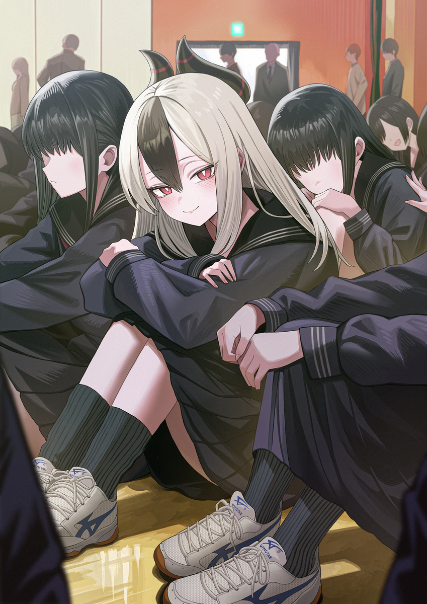 This is a pixiv picture whose title is kayoko.