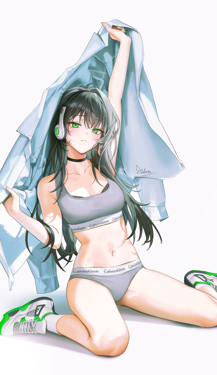 This is a pixiv picture whose title is Underwear.