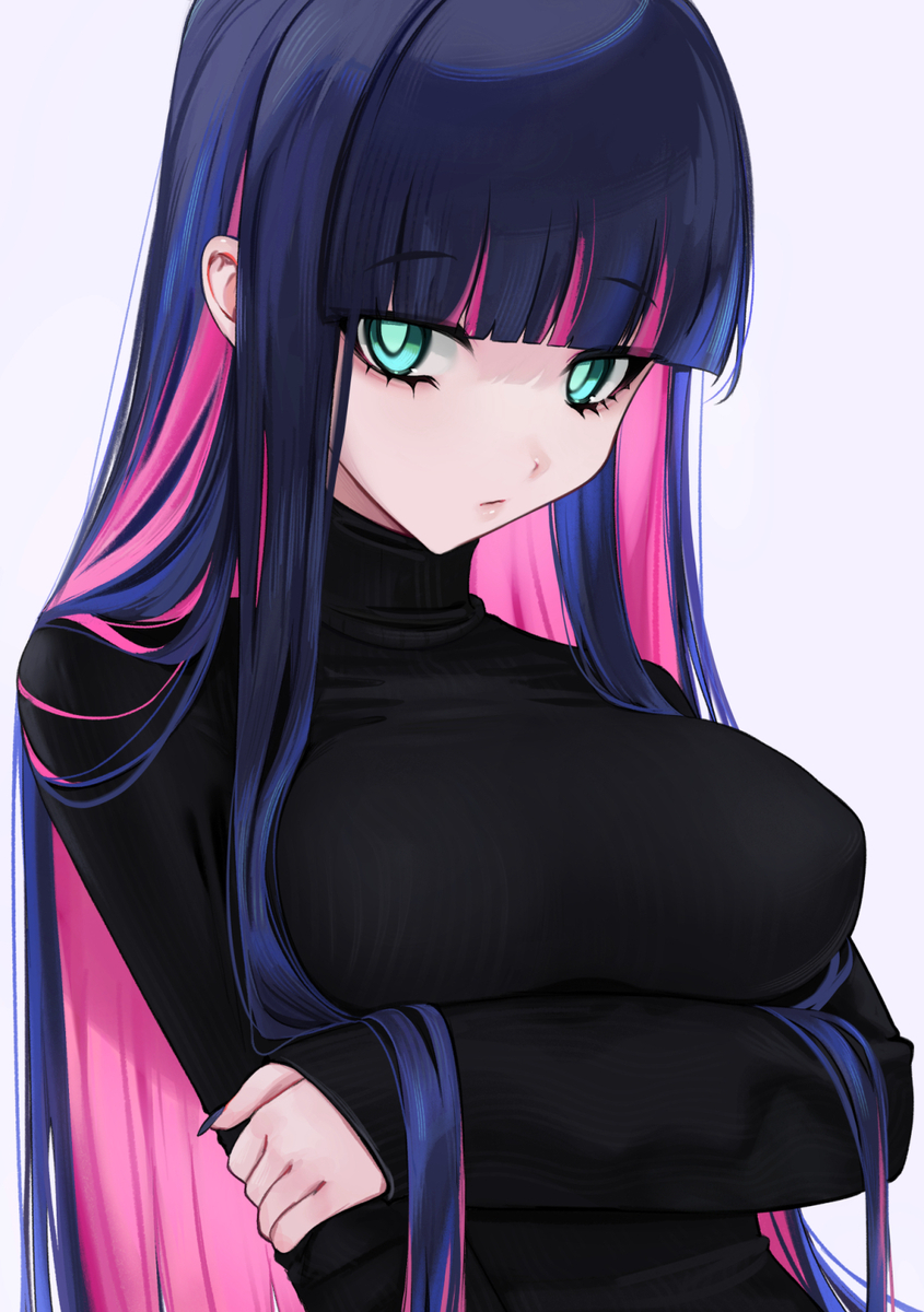 This is a pixiv picture whose title is Stocking.