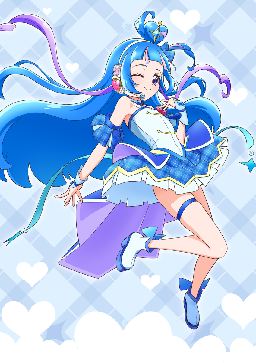 This is a pixiv picture whose title is キュアウインク✨.