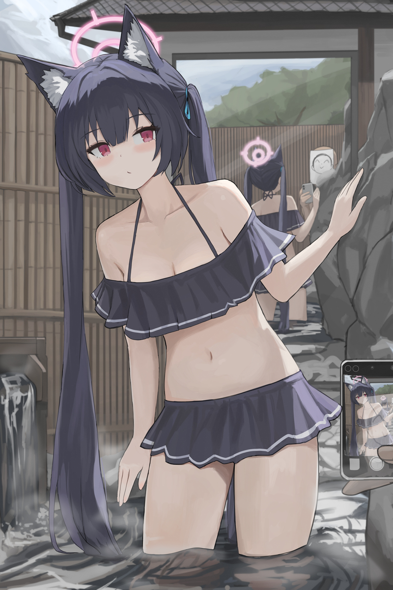 This is a pixiv picture whose title is 黒見セリカ.