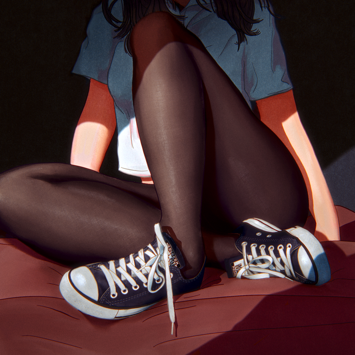 This is a pixiv picture whose title is Converse Legs.