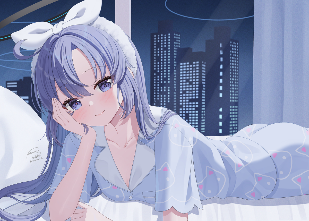 This is a pixiv picture whose title is パジャマユウカ.