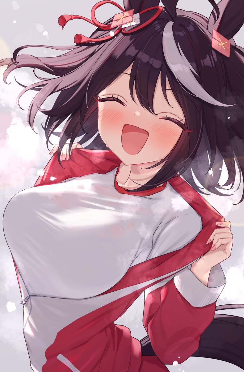 This is a pixiv picture whose title is 真冬の練習後キタちゃん！.