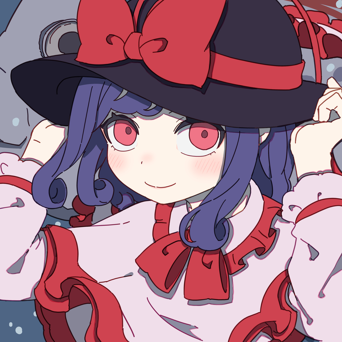 This is a pixiv picture whose title is 衣玖さん.
