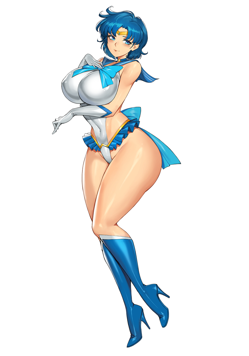 This is a pixiv picture whose title is セーラーマーキュリー.