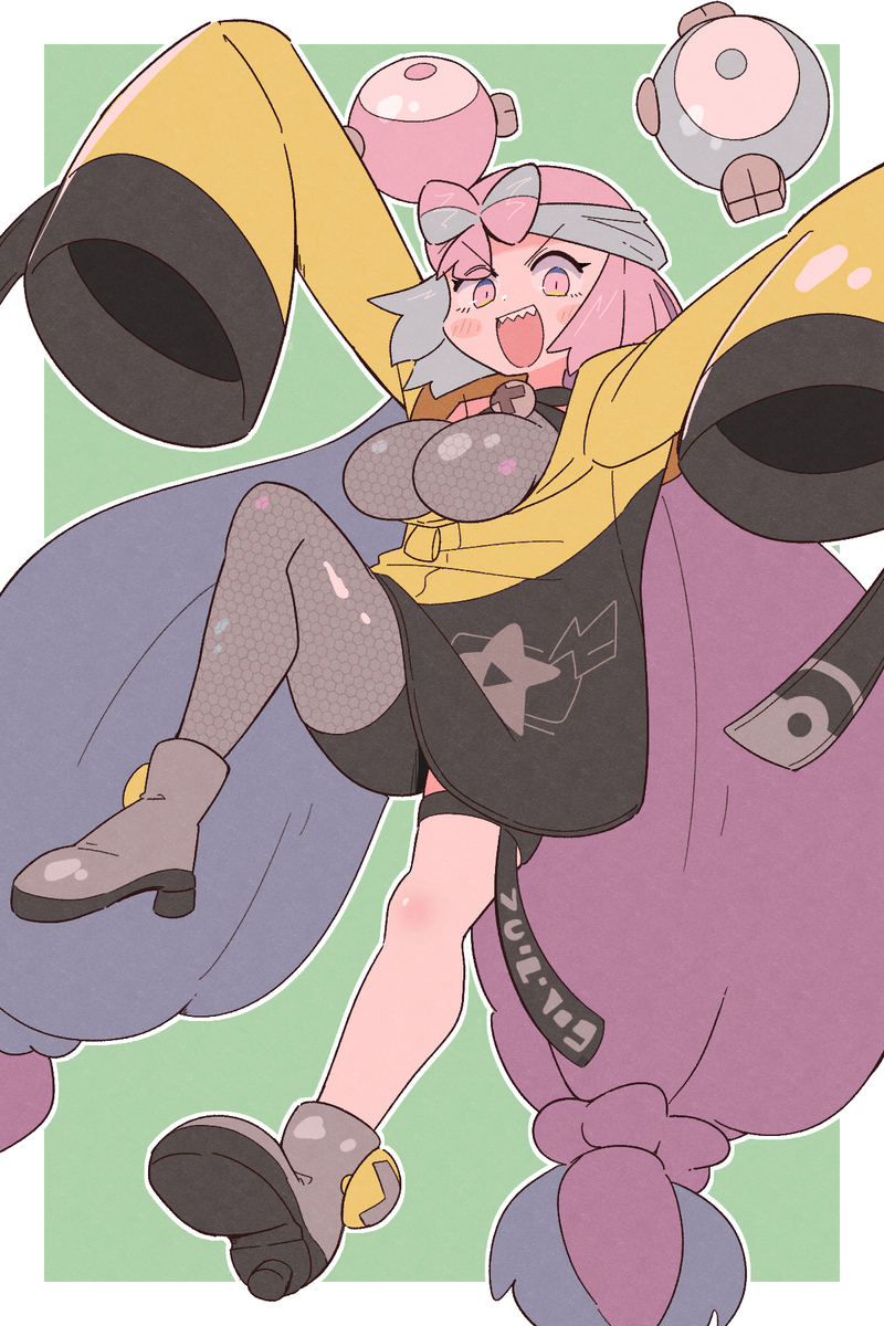 This is a pixiv picture whose title is ナンジャモ⚡️.