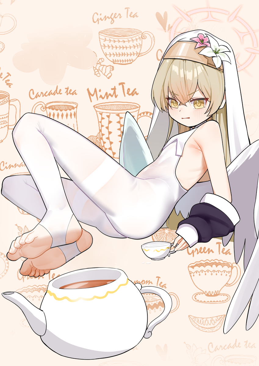 This is a pixiv picture whose title is 9日目 桐藤ナギサ.