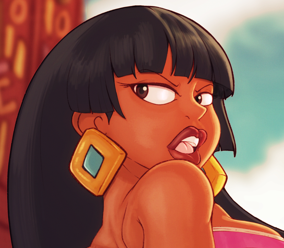 This is a pixiv picture whose title is Chel.