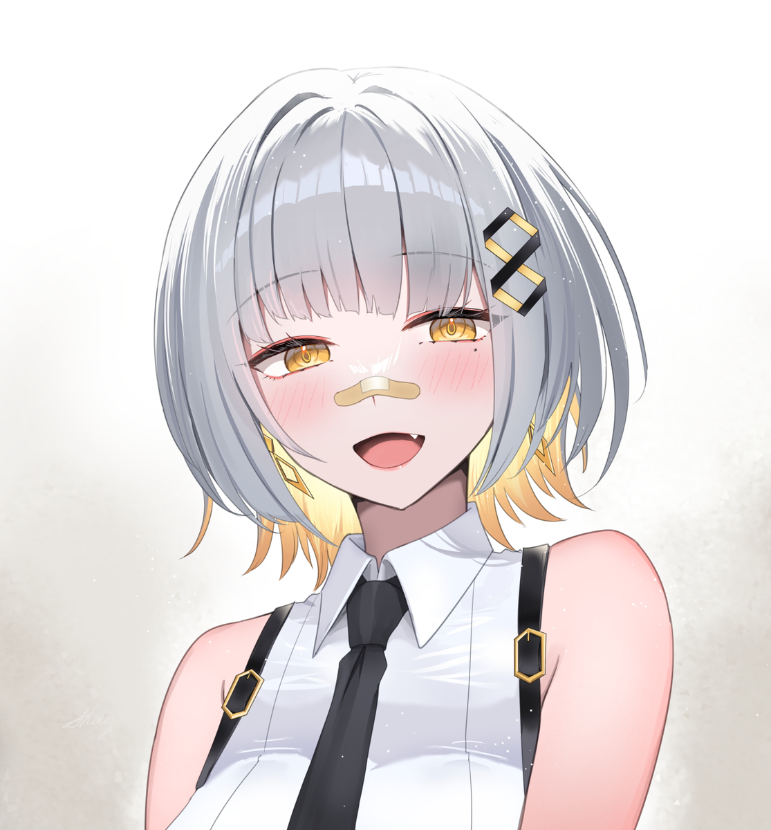 This is a pixiv picture whose title is HACHI.