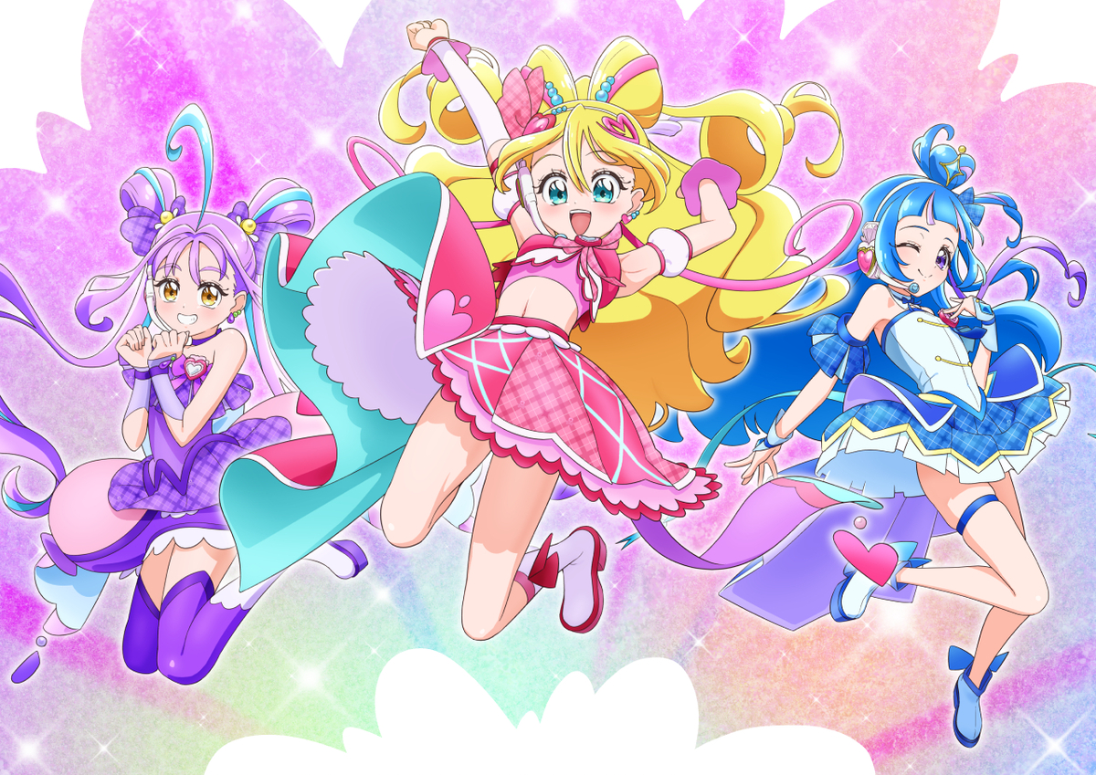 This is a pixiv picture whose title is キミとアイドルプリキュア♪.