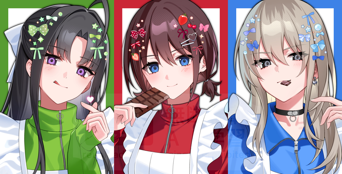 This is a pixiv picture whose title is 🍫.