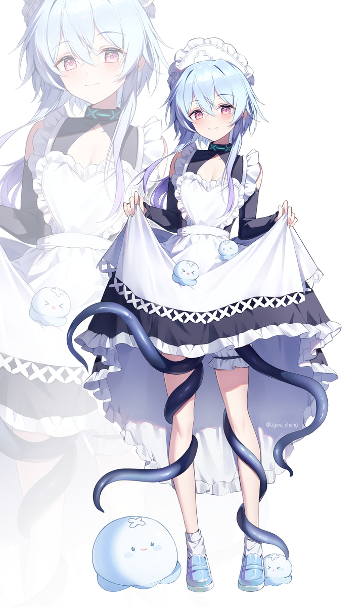 This is a pixiv picture whose title is ミヅキ.