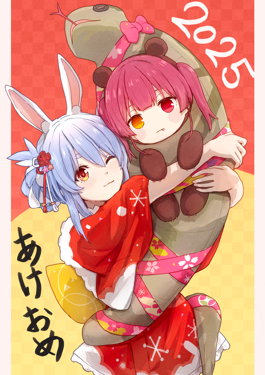 This is a pixiv picture whose title is つちのこ～🐍.