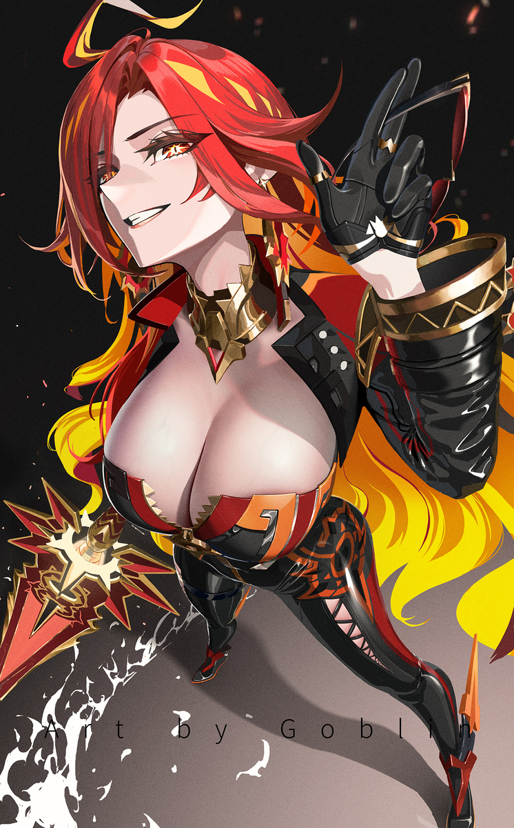 This is a pixiv picture whose title is 玛薇卡.