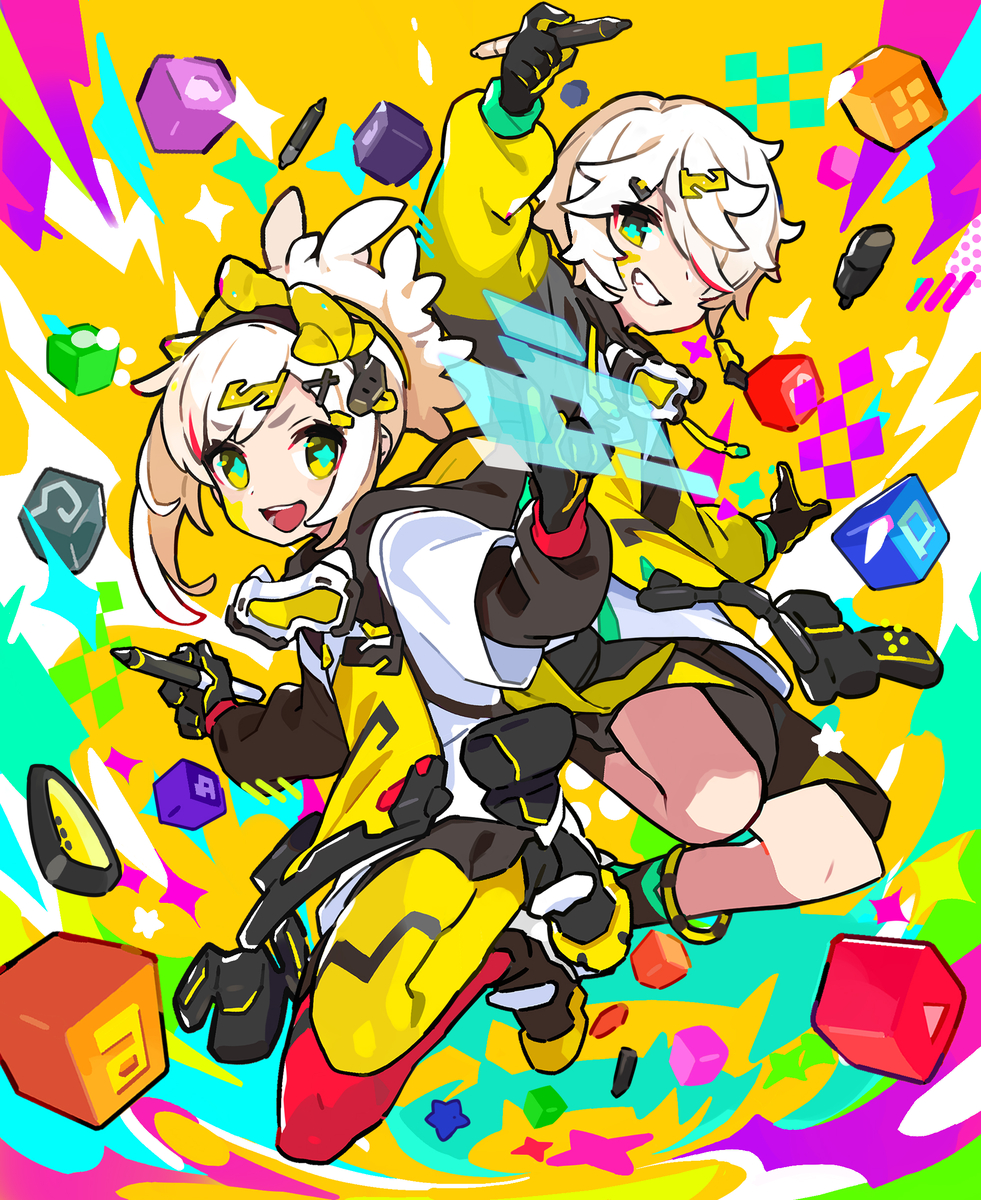 This is a pixiv picture whose title is TWINGO⚡️.