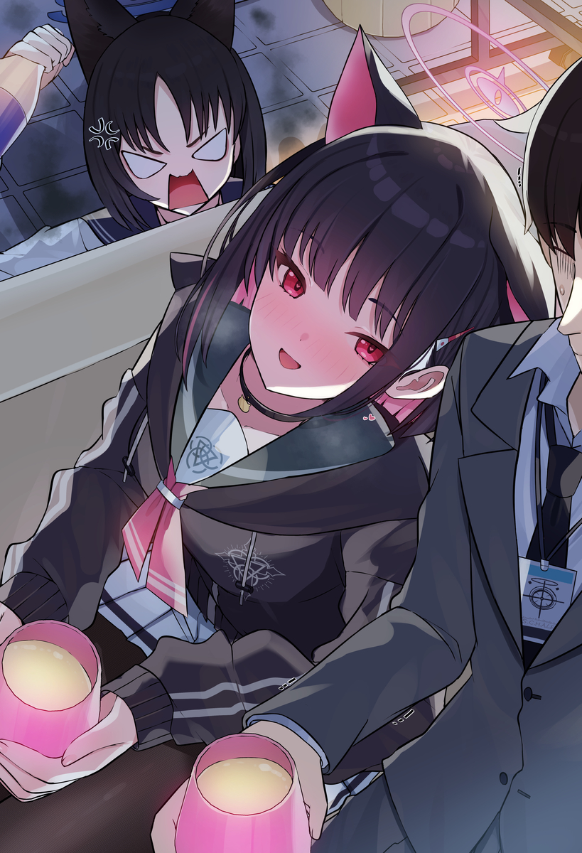 This is a pixiv picture whose title is 私を酔わせてどうするの？♡.