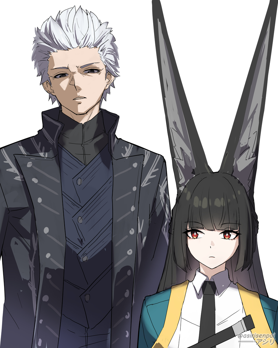 This is a pixiv picture whose title is Father & daughter.
