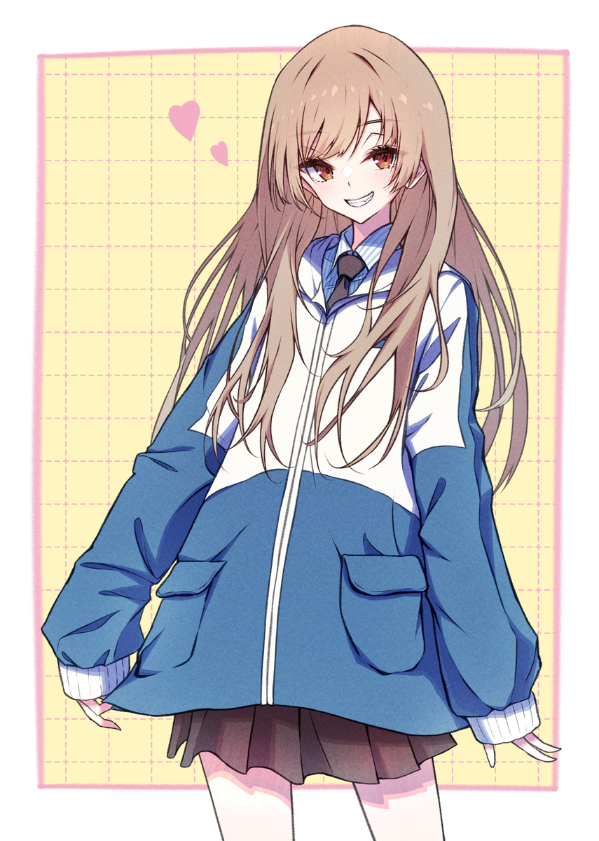 This is a pixiv picture whose title is 「どう？似合う？？かわいい？？？」.
