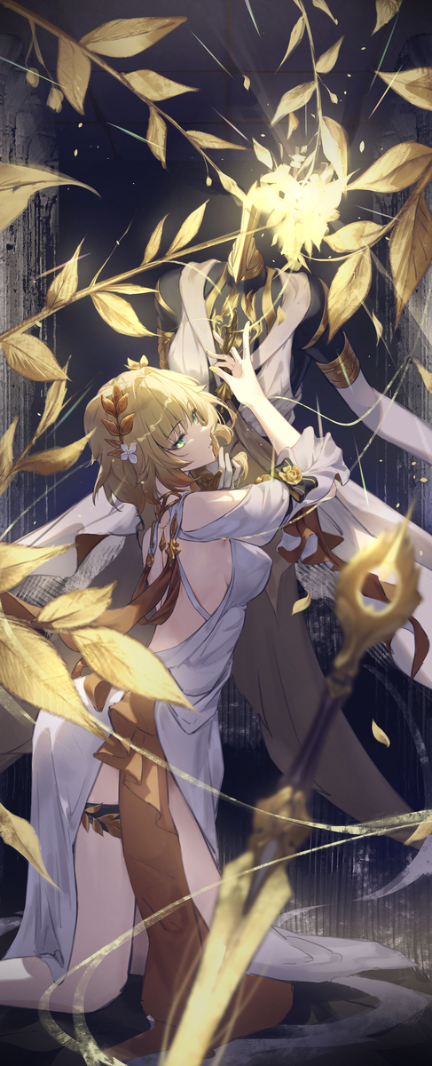 This is a pixiv picture whose title is アグライア.