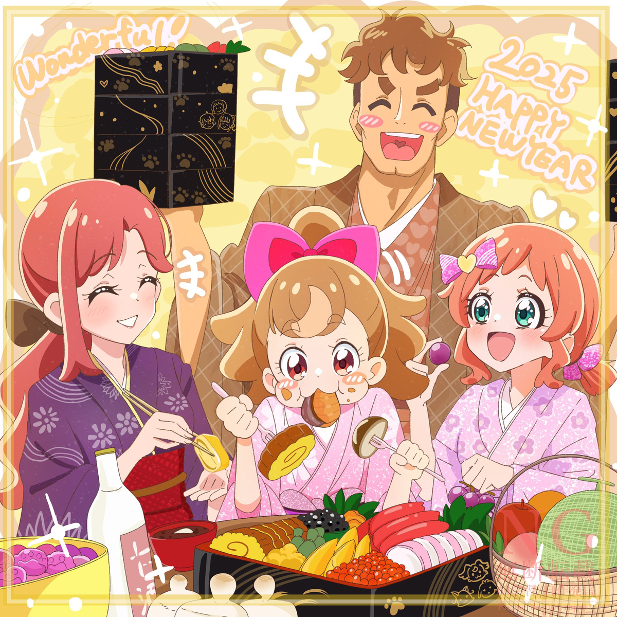 This is a pixiv picture whose title is わんぷりの日常4.