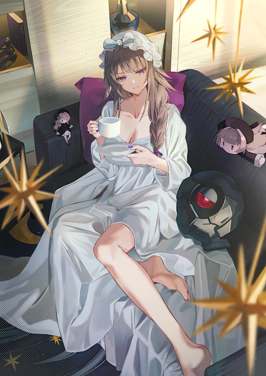 This is a pixiv picture whose title is The Herta.