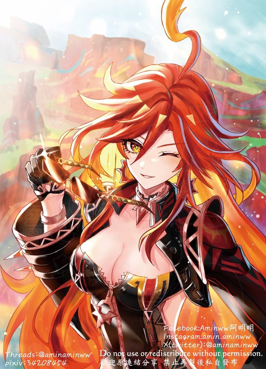 This is a pixiv picture whose title is 瑪薇卡.