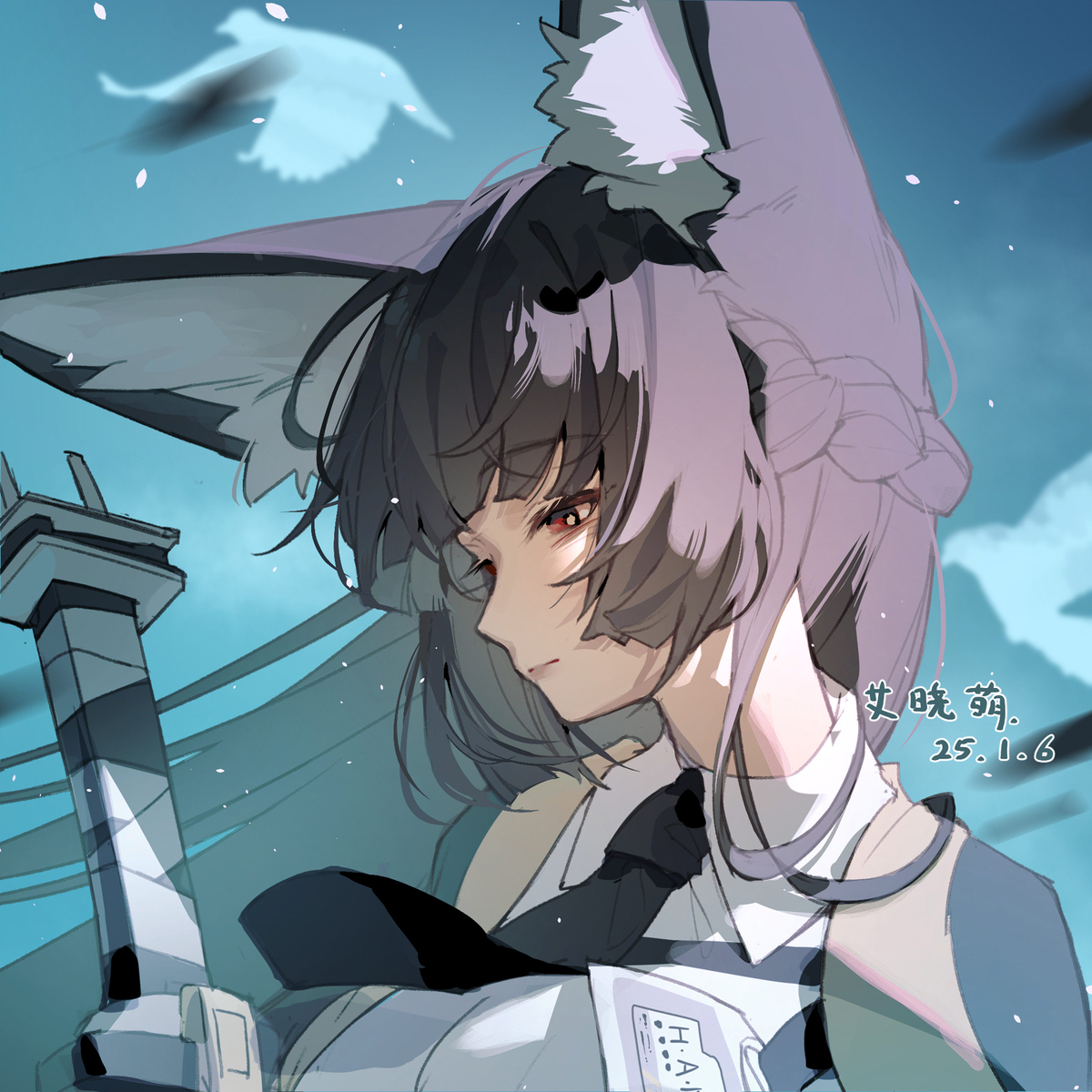 This is a pixiv picture whose title is 星见雅.