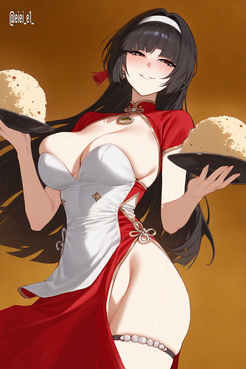 This is a pixiv picture whose title is デタラメチャーハン.