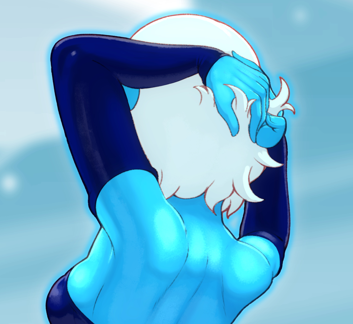 This is a pixiv picture whose title is Blue Diamond #3.