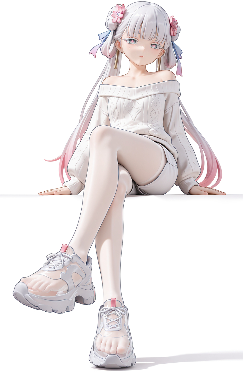 This is a pixiv picture whose title is 今汐.