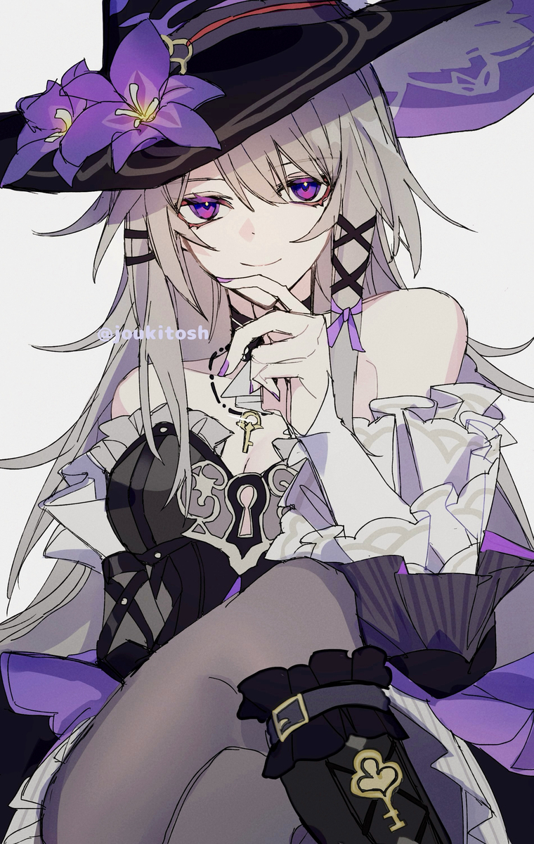 This is a pixiv picture whose title is マダムヘルタ.