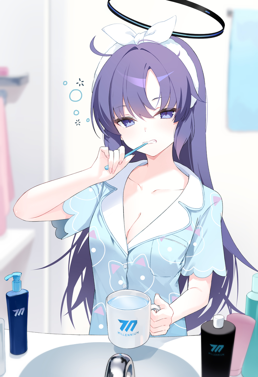 This is a pixiv picture whose title is パジャマユウカ.
