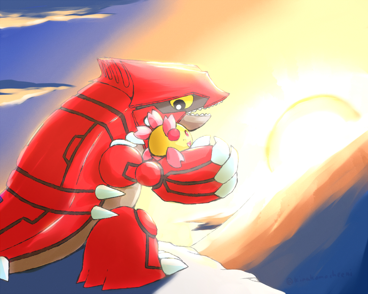 This is a pixiv picture whose title is 日の出.