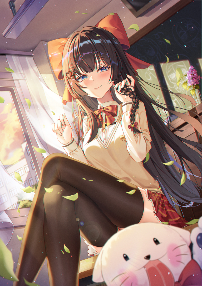 This is a pixiv picture whose title is Hina.