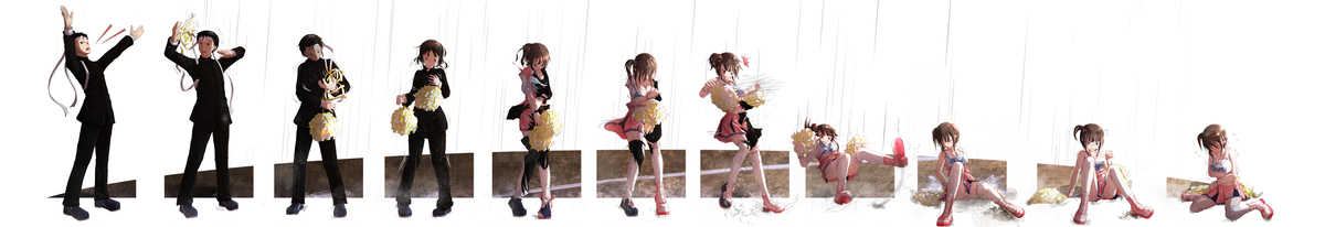 This is a pixiv picture whose title is TSFのシークエンス (その13).