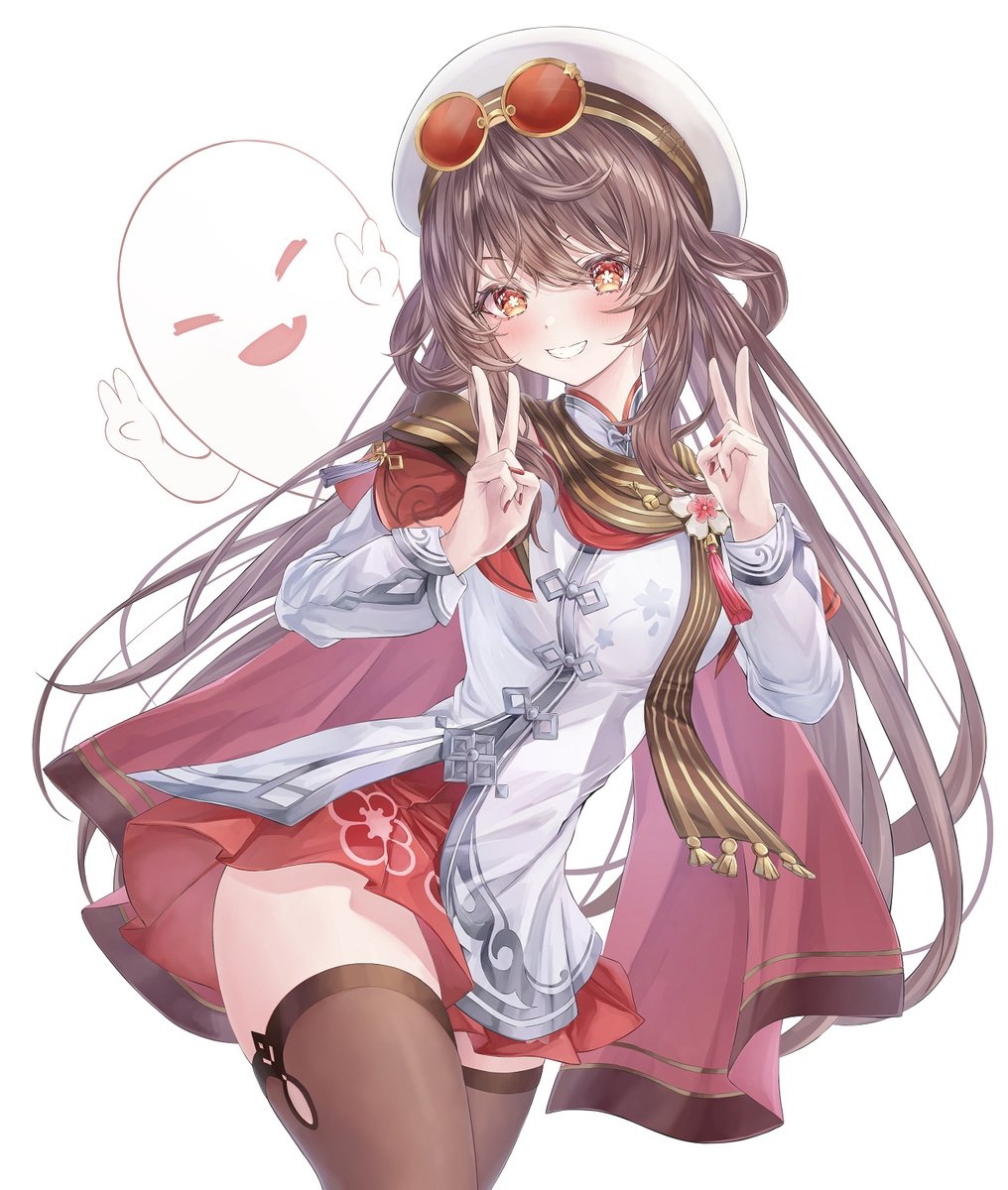 This is a pixiv picture whose title is 胡桃.