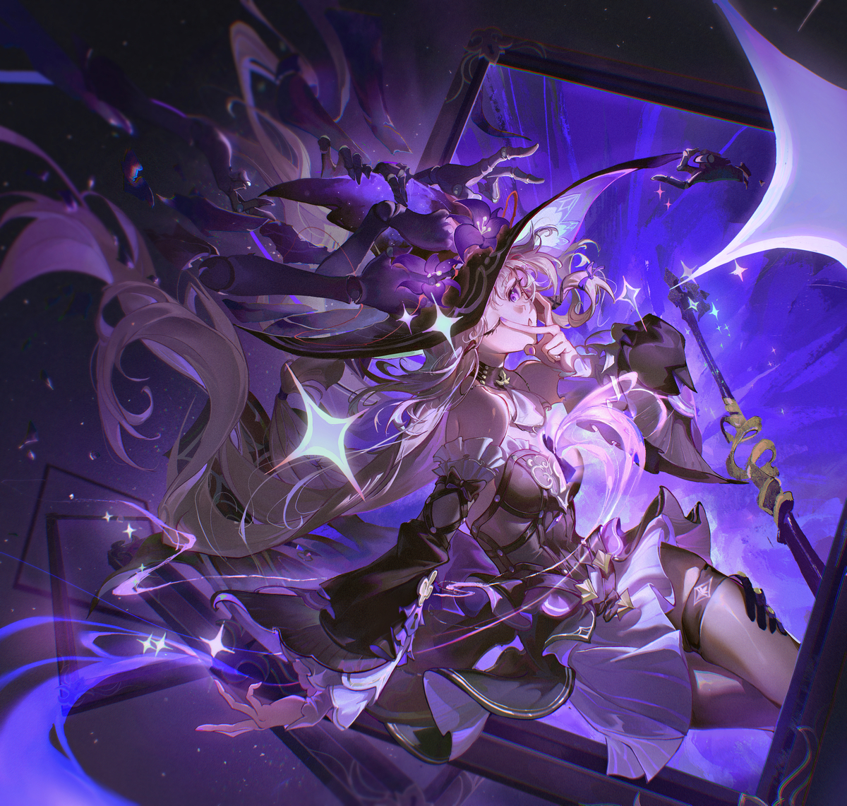 This is a pixiv picture whose title is kirakira⭐.