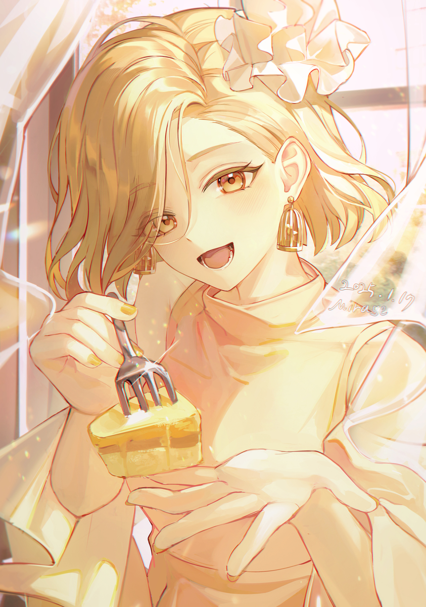 This is a pixiv picture whose title is 椎奈真昼誕生祭2025.