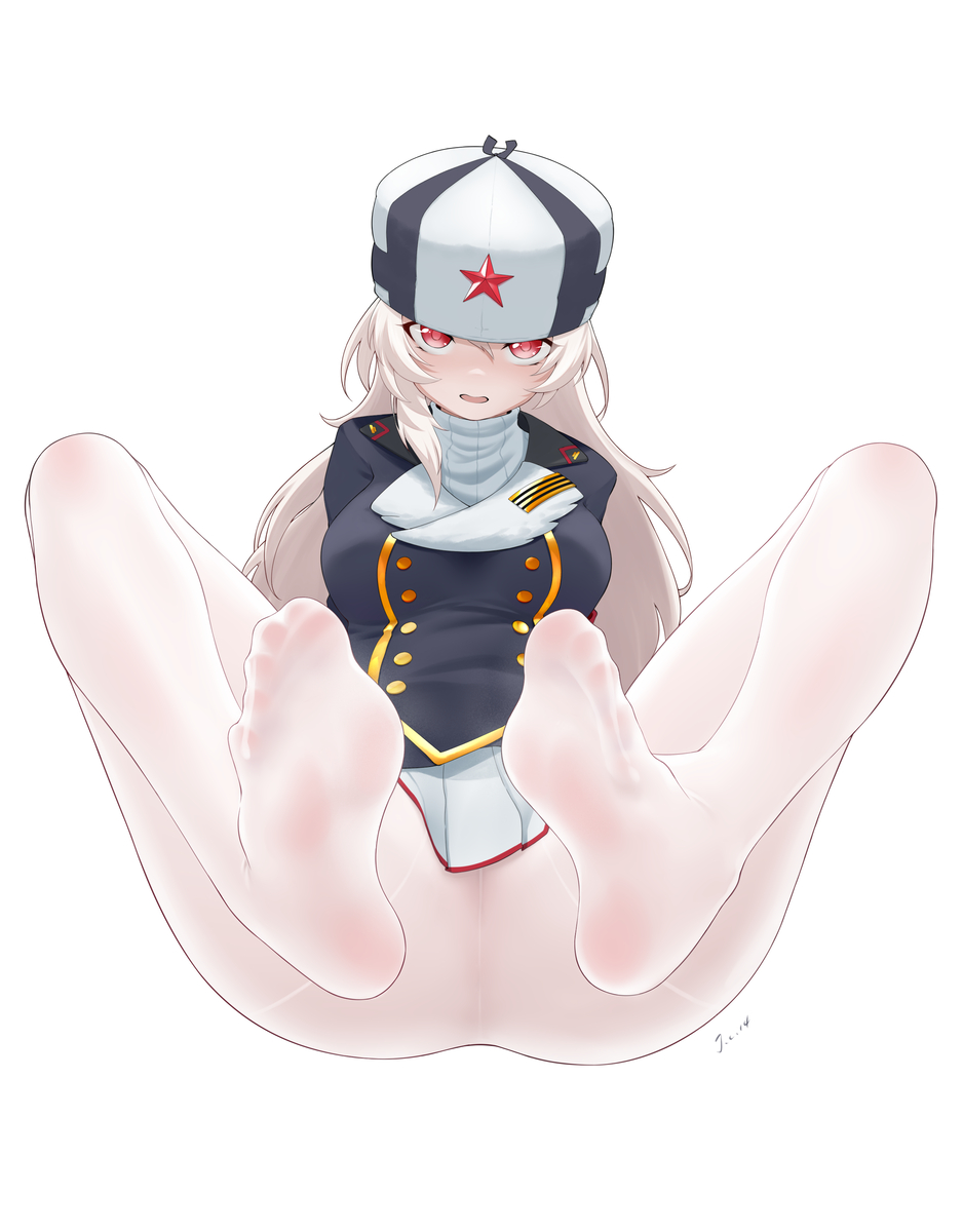 This is a pixiv picture whose title is KV-1.